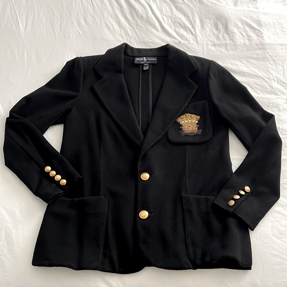 Vintage - Classic Ralph Lauren - Wool Cashmere jacket - unlined